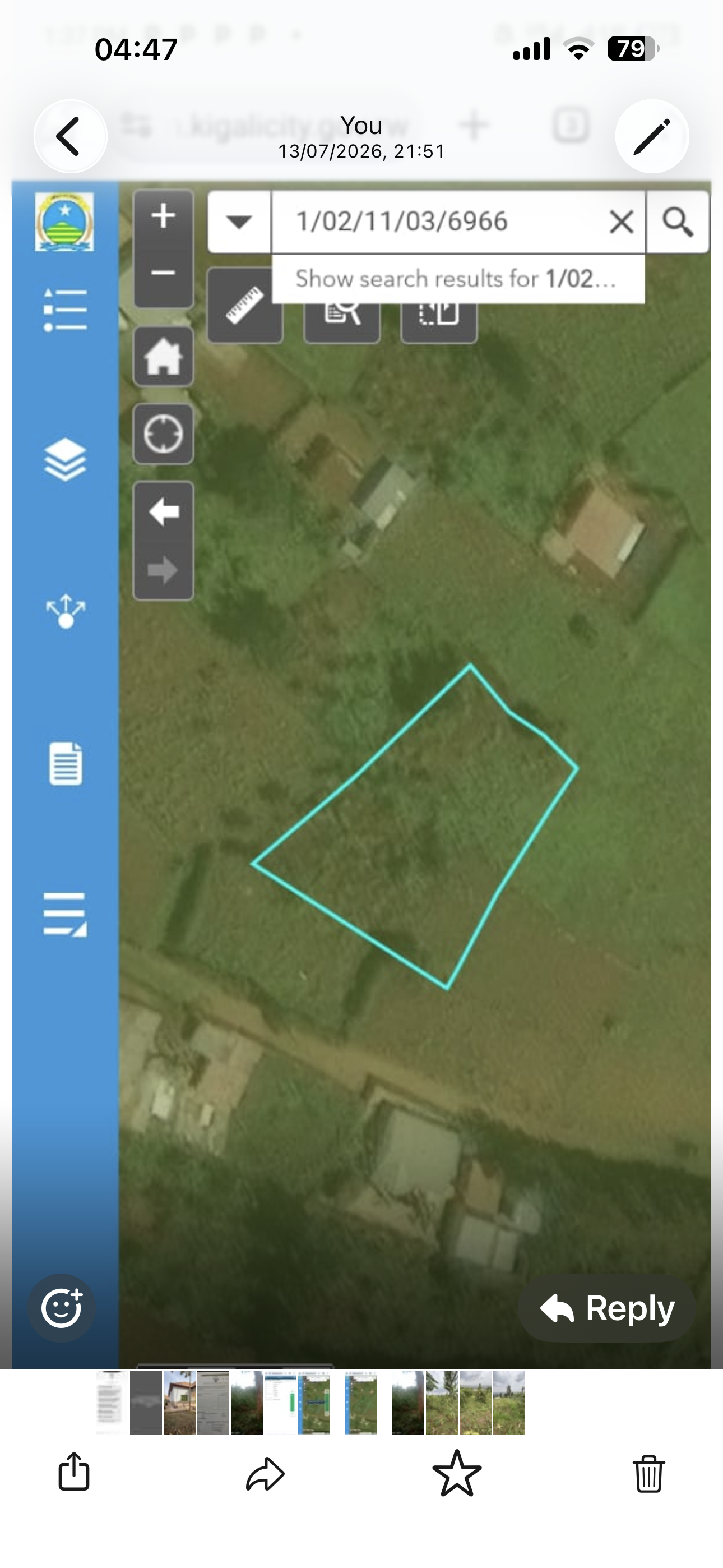 Attractive panoramic land for sale in Gasabo Ndera 